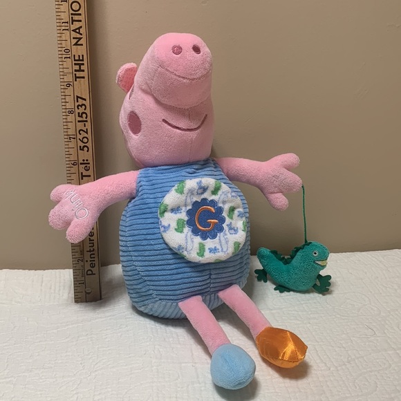 10” Activity George Peppa Pig Plush - Picture 8 of 13